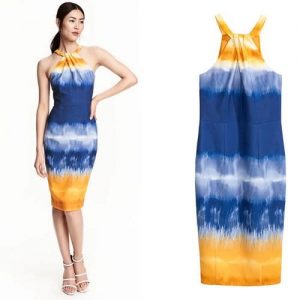 H & M Women Gown Dress - Multi discountshub