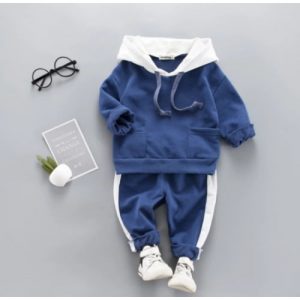 FashionKids Boys Unique Hooded Jogger Set 2pcs discountshub