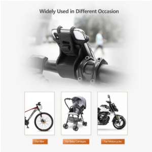 High Quality Silicone Bicycle Phone Holder For iPhone Universal Motorcycle Bike Stand GPS Bracket For 4.0-6.3inch Mobile Phone discountshub