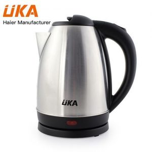 UKA Electric Kettle - 1.8 Litres- LB-KA1901 - Silver & Black discountshub