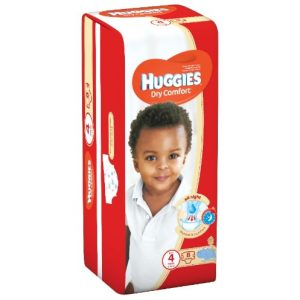 Huggies Dry Comfort Diapers, Size 4 , 8-14 Kg , 8 Diapers (Pack Of 8 - Total of 64 Counts) discountshub