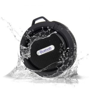 C6 Bluetooth Mini Waterproof Stereo Speaker BLACK discountshub