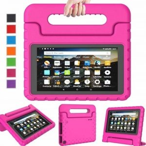 Amazon Fire -7" -1gb Ram - 16gb Rom - Storage Educational Teen Tablet With Alexa+ Pink Proof discountshub