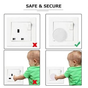 Home Safety Plug Socket Cover - Baby & Child Proof Protector Guard- Pack Of 24 discountshub