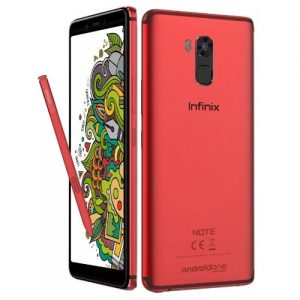 Infinix Note 5 Stylus X605- 32GB ROM + 4GB RAM - X Pen - 6" Screen - 16MP - 4G- Fingerprint- Red discountshub