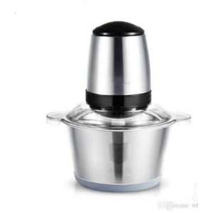 Mr Steel Double Button Yam Pounder & Food Processor - 2L discountshub