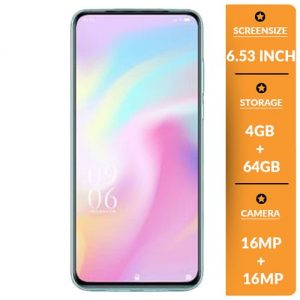 Olla Note 3 6.53" Notch-less HD+, 4GB+64GB (16MP+2MP Rear; 16MP Slide-up -Dual Sim- 3300mAh Battery - Breathing Crystal discountshub