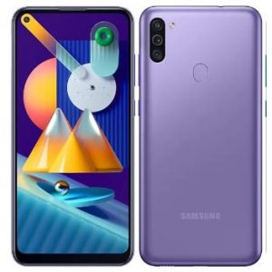 Samsung Galaxy M11-Dual-32GB ROM-3GB RAM-4G LTE-13MP-6.4''-5000mAh-Fingerprint-Violet discountshub