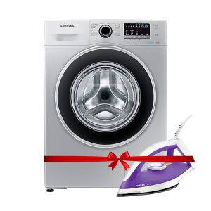 Samsung Rgc_front Load Washing Machine Ww80j5260gs/nq-8kg + Free Philips Diva Dry Iron - Gc122 discountshub