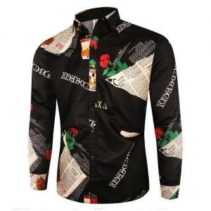 Men's Formal Vintage Shirt -MULTI discountshub