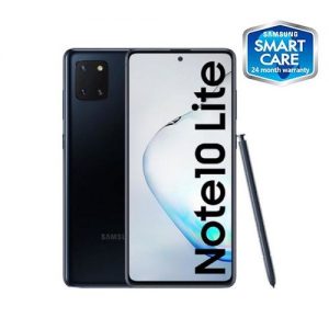 Samsung Galaxy Note 10 Lite 6.7" (6GB, 128GB), (32MP) + (12MP Tripple Rear Camera) Dual SIM 4,500 MAh 4G Smartphone - Aura Black discountshub