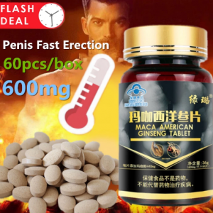 Man Viagra Maca Tablet Enhance Male Enhancement Pill Penis Erection Stamina Sex Products ginseng powder Herbal Health Care discountshub