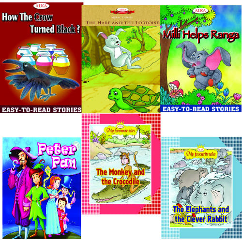 Children Favourite Story Books - Set Of 9 - Discountshub