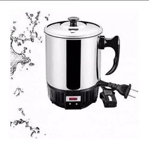 Electric Stainless Heating Cup With Lid -11cm discountshub