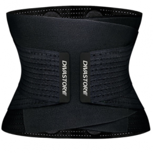 Burvogue Neoprene Sweat Waist Trainer Fitness Belt Thermo Body Shaper Trimmer Corset Waist Cincher Wrap Workout Slim Shapewear discountshub