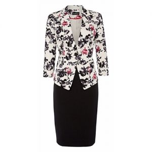 Forever Floral Designer Skirt Suit discountshub