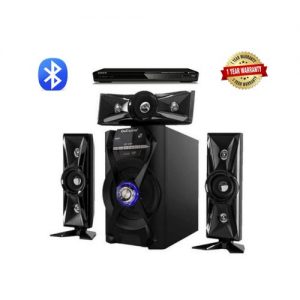 OxCarcia Powerful 3.1 Channel Bluetooth Sound System Black discountshub