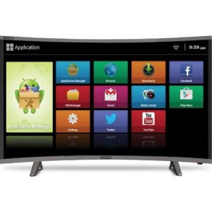 Polystar 32" Smart Curved Full HD LED TV With Netflix discountshub